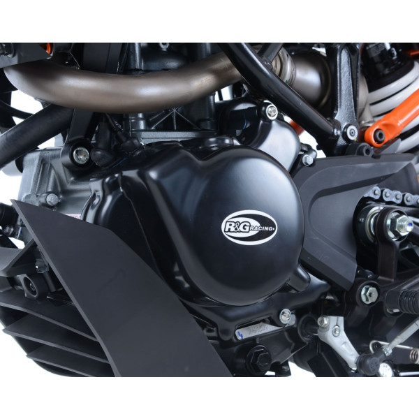 R&G Engine Case Cover Kit (2pc) for KTM 125 Duke '17-'23 & 200 Duke '17-